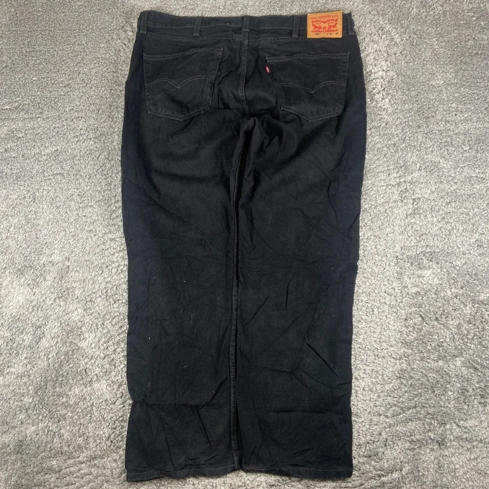 Levi's‎ 505 Jeans Mens 40x30 Black Denim Straight Leg Regular Fit Cotton Pant
